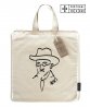 Imagem 0 - Cotton Backpack Bag - 280 Gr. - 36x41 Cm - Theme Fernando Pessoa